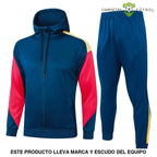 Chandal Barcelona 24-25 Cremallera Completa Con Capucha Modelo 2 Ropa Deportiva