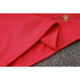 Tuta calcio Barcellona 24-25 mezza zip con cappuccio Modello 6 abbigliamento sportivo