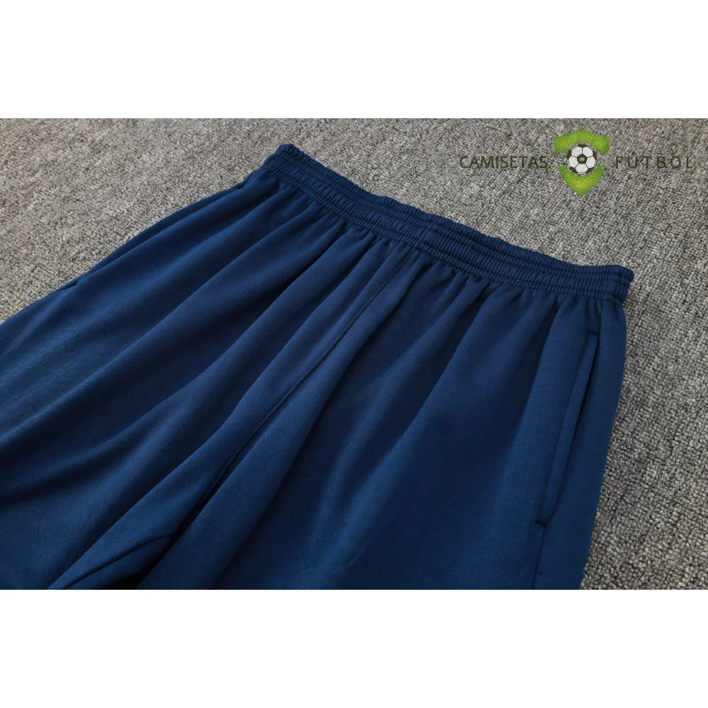 Tuta calcio Barcellona 24-25 mezza zip con cappuccio Modello 6 abbigliamento sportivo