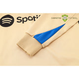 Tuta calcio Barcellona 24-25 mezza zip con cappuccio Modello 7 abbigliamento sportivo