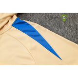 Tuta calcio Barcellona 24-25 mezza zip con cappuccio Modello 7 abbigliamento sportivo