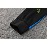 Tuta calcio Barcellona 24-25 mezza zip con cappuccio Modello 8 abbigliamento sportivo