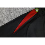 Tuta calcio Barcellona 24-25 mezza zip con cappuccio Modello 8 abbigliamento sportivo