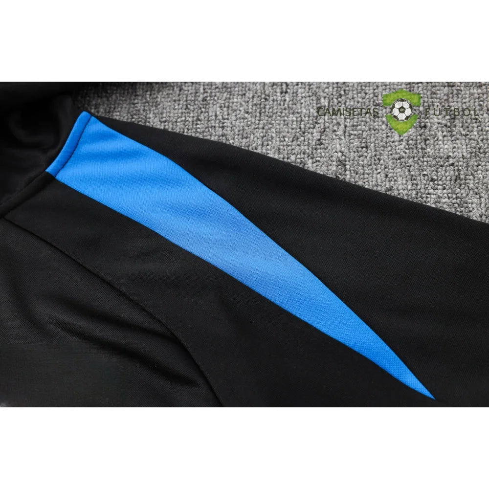 Tuta calcio Barcellona 24-25 mezza zip con cappuccio Modello 8 abbigliamento sportivo