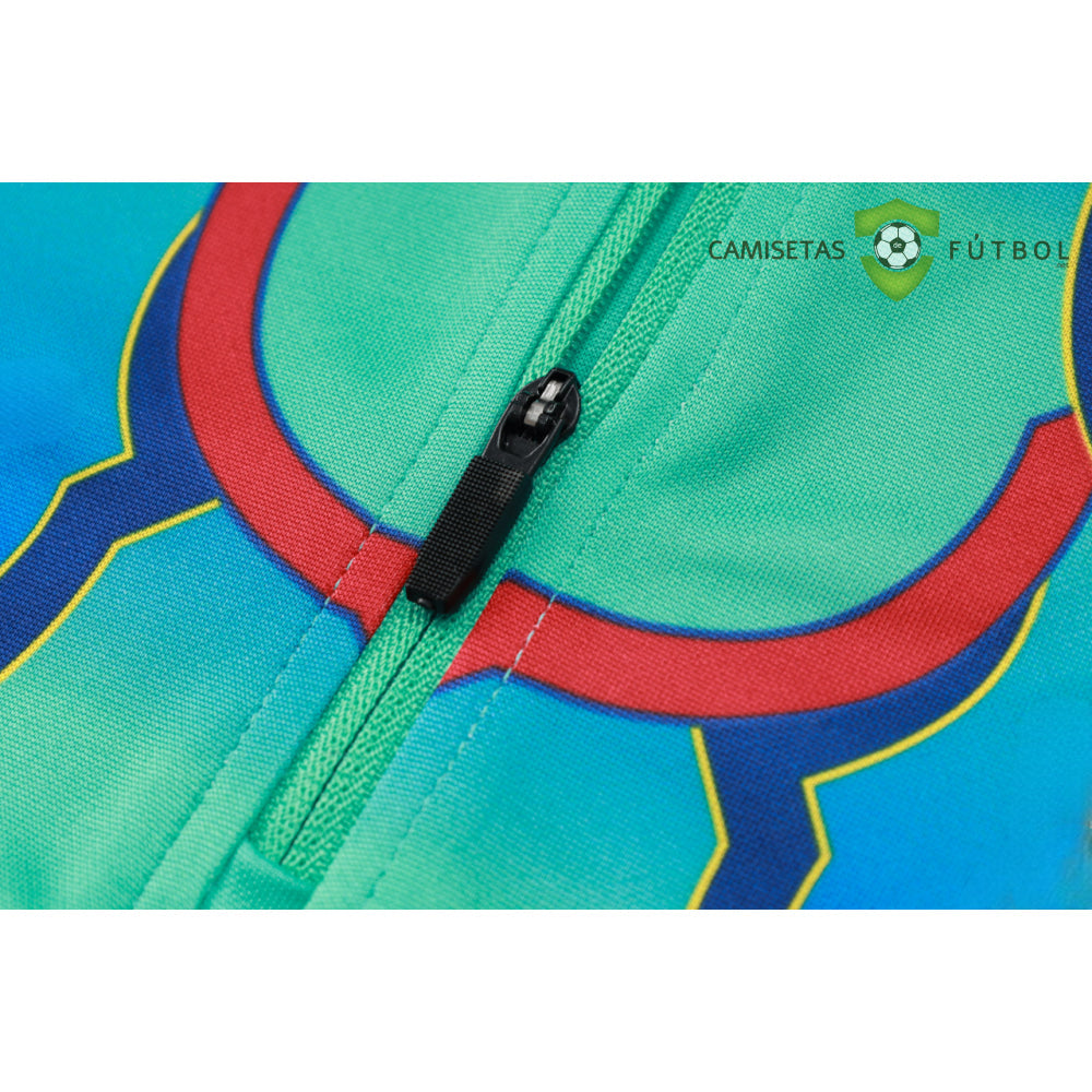 Chandal Barcelona 24-25 Media Cremallera Modelo 10 Ropa Deportiva