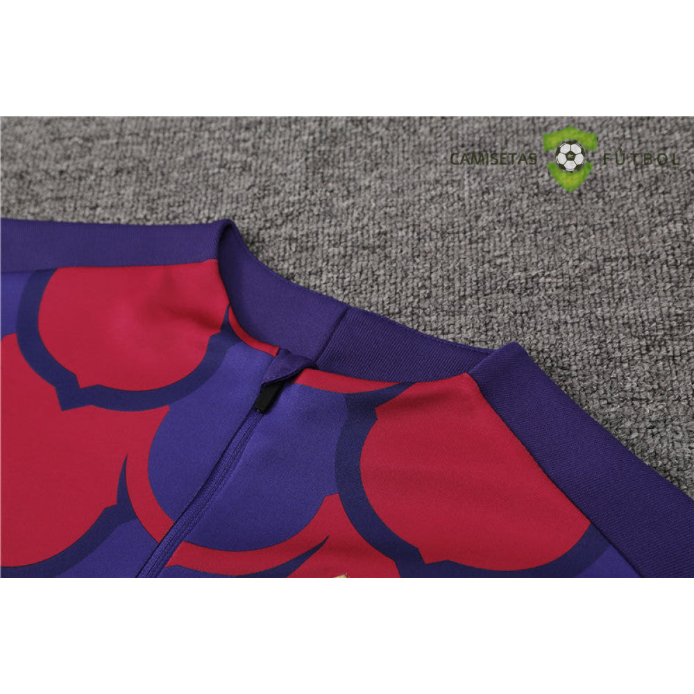 Chandal Barcelona 24-25 Media Cremallera Modelo 3 Ropa Deportiva