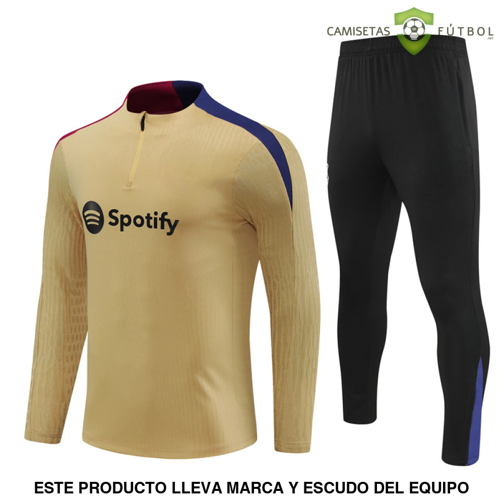 Chandal Barcelona 24-25 Media Cremallera Modelo 4 Ropa Deportiva