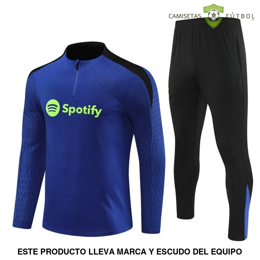 Chandal Barcelona 24-25 Media Cremallera Modelo 5 Ropa Deportiva