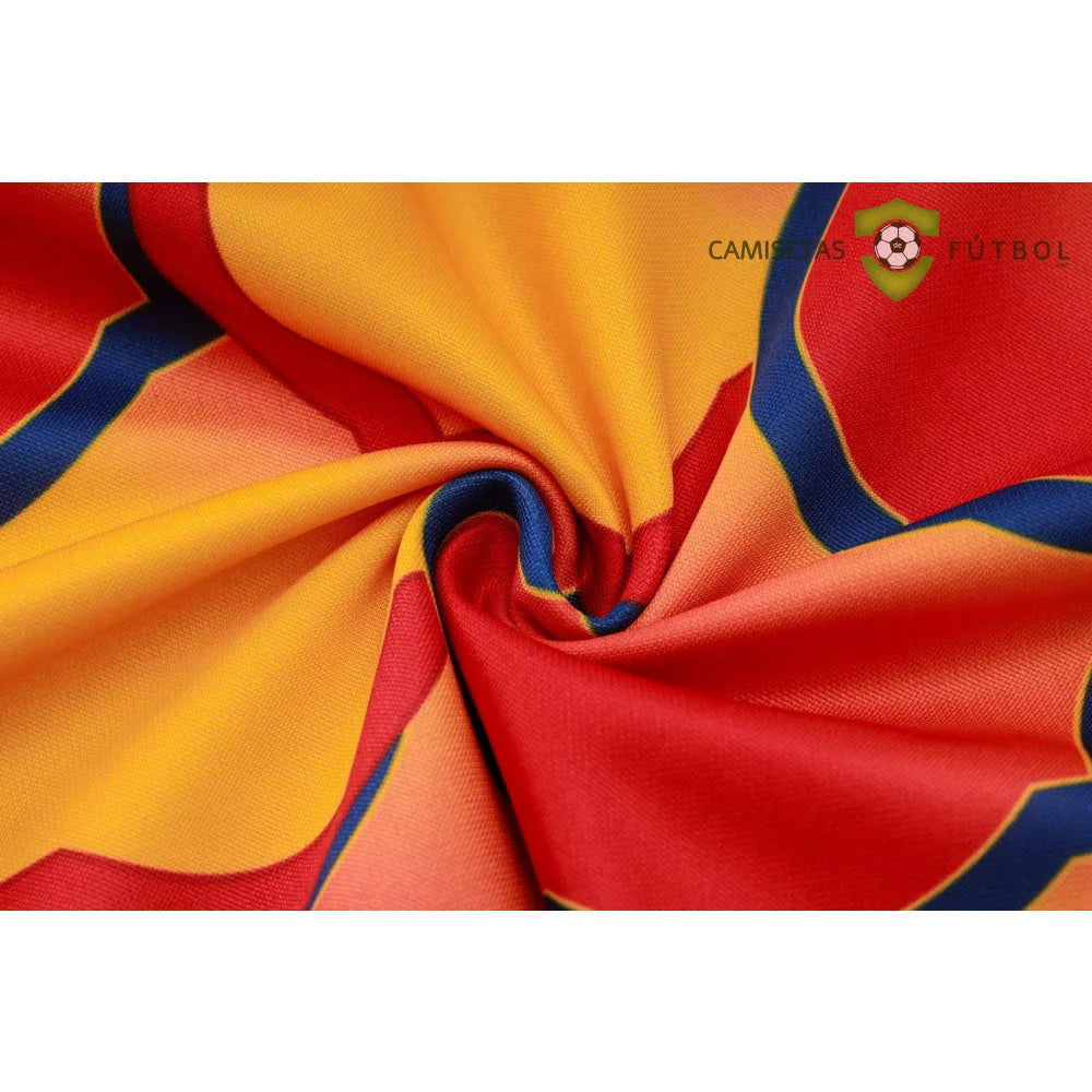 Tuta calcio Barcellona 24-25 mezza zip Modello 9 abbigliamento sportivo