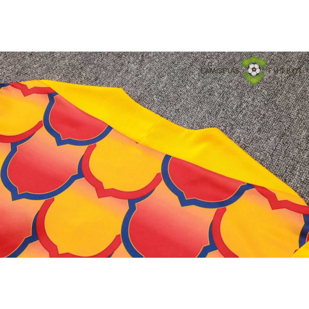 Tuta calcio Barcellona 24-25 mezza zip Modello 9 abbigliamento sportivo