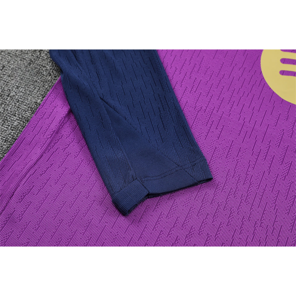 Chandal Barcelona 25 26 media cremallera Modelo 2 Chandal Media Cremallera