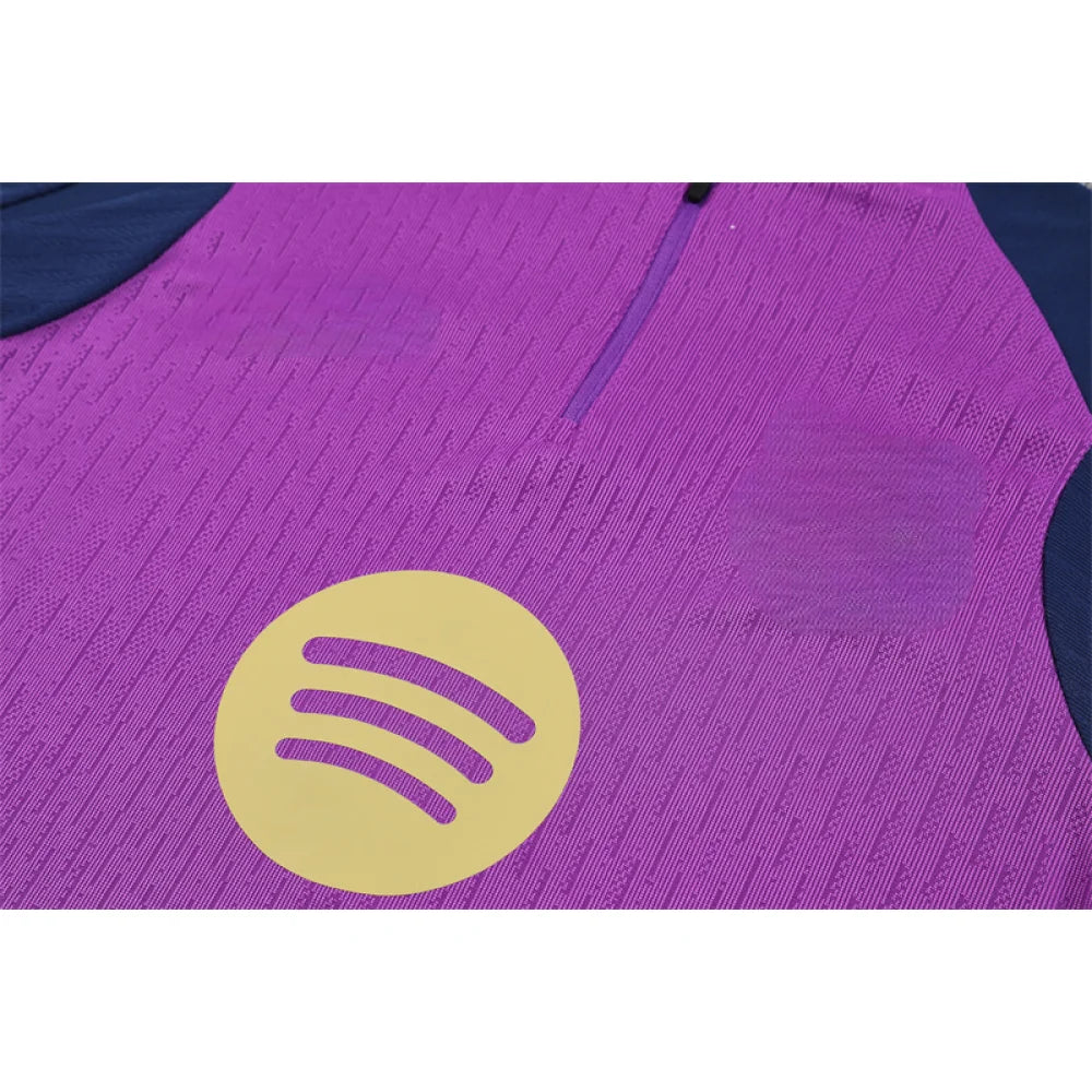 Chandal Barcelona 25 26 media cremallera Modelo 2 Chandal Media Cremallera