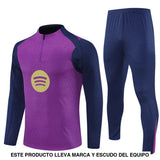 Chandal Barcelona 25 26 media cremallera Modelo 2 Chandal Media Cremallera