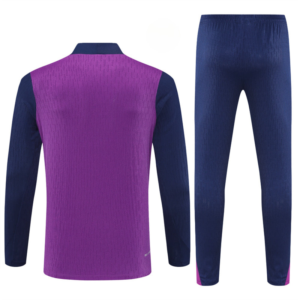 Chandal Barcelona 25 26 media cremallera Modelo 2 Chandal Media Cremallera