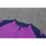 Chandal Barcelona 25 26 media cremallera Modelo 2 Chandal Media Cremallera