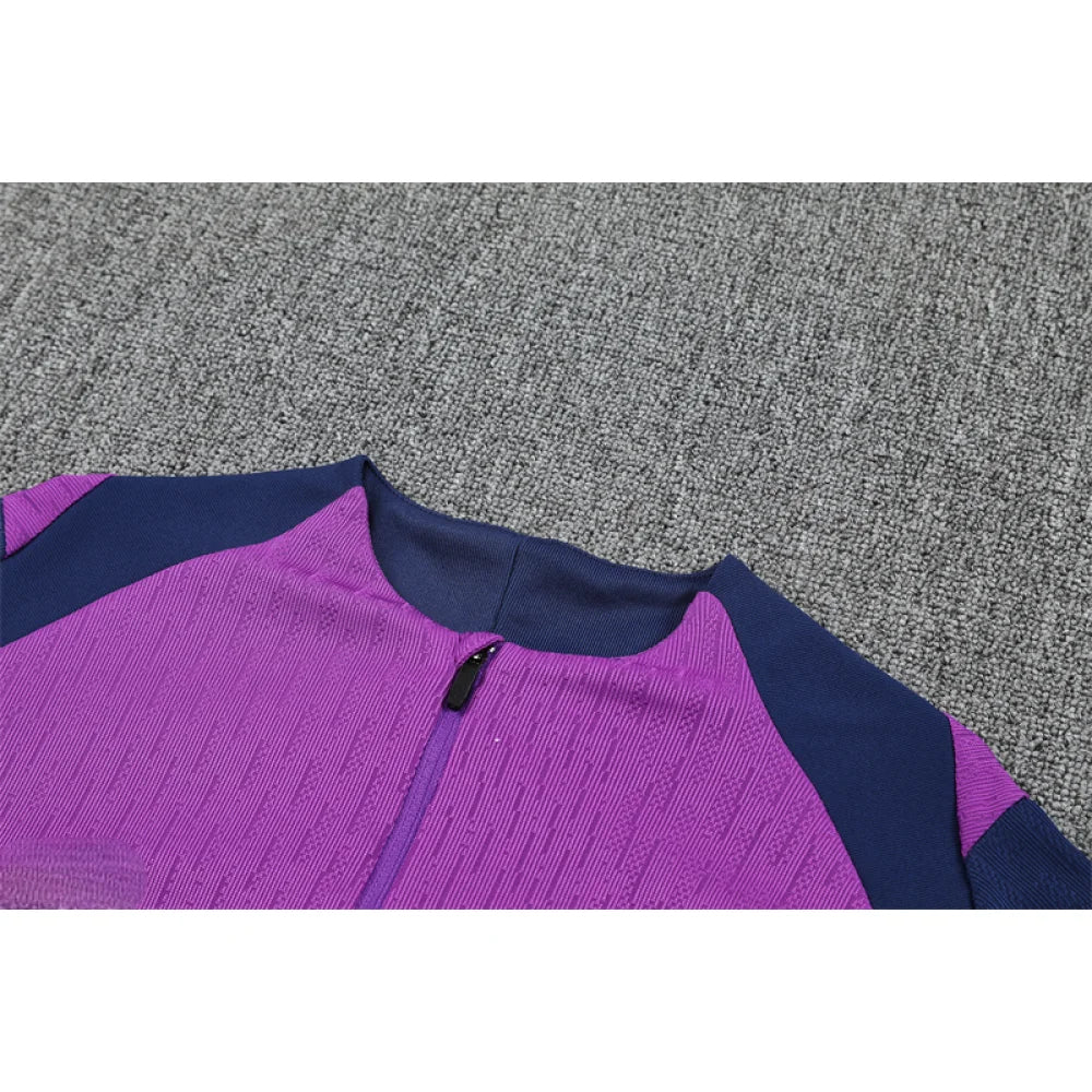 Chandal Barcelona 25 26 media cremallera Modelo 2 Chandal Media Cremallera