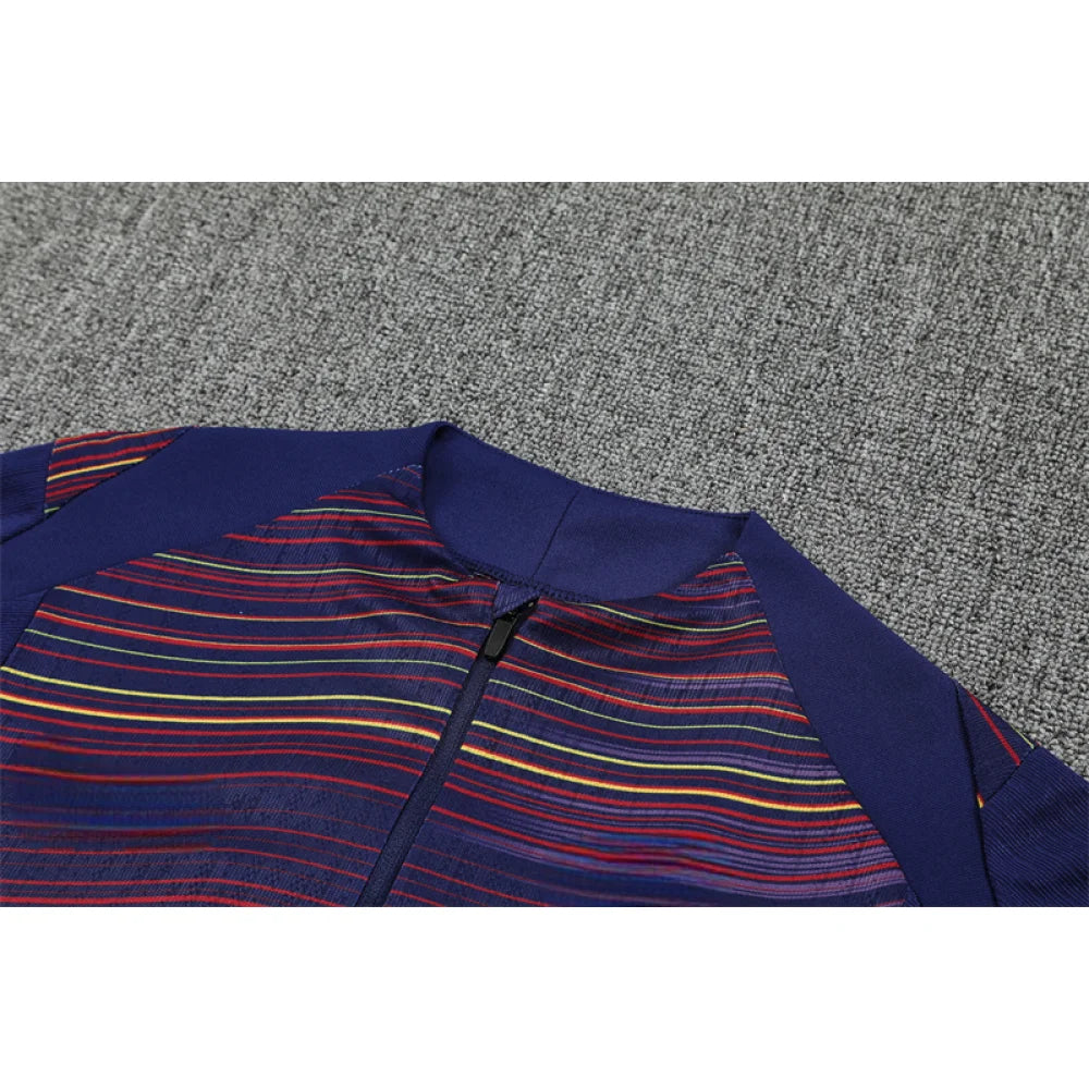 Chandal Barcelona 25-26 media cremallera Modelo 3 Chandal Media Cremallera