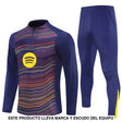 Chandal Barcelona 25-26 media cremallera Modelo 3 Chandal Media Cremallera