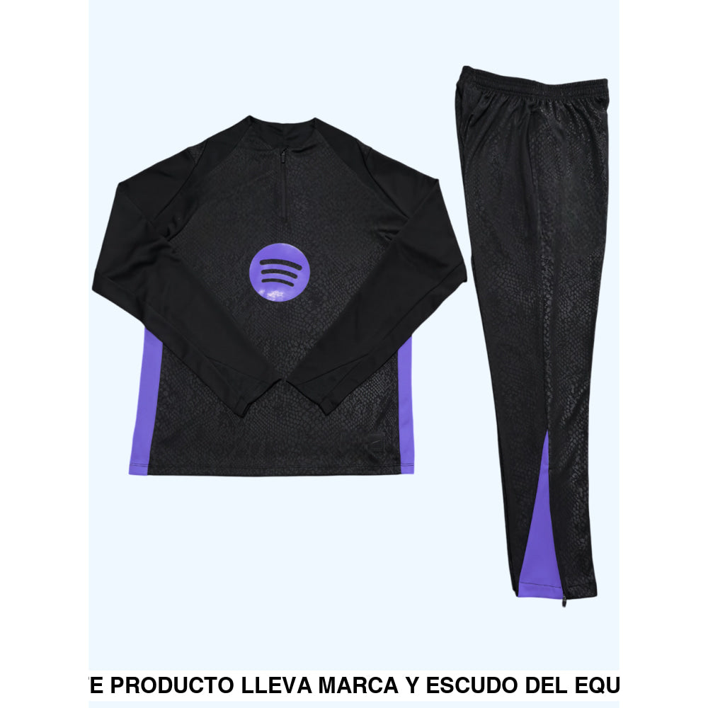 Chandal Barcelona 25 26 media cremallera Modelo 4 Chandal Media Cremallera