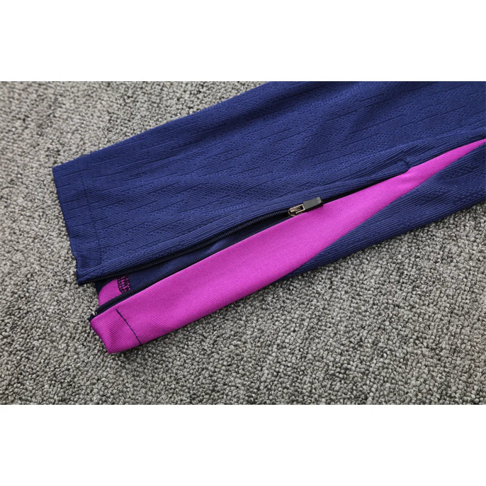 Chandal Barcelona 25-26 media cremallera Modelo 6 Chandal Media Cremallera