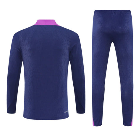 Chandal Barcelona 25-26 media cremallera Modelo 6 Chandal Media Cremallera