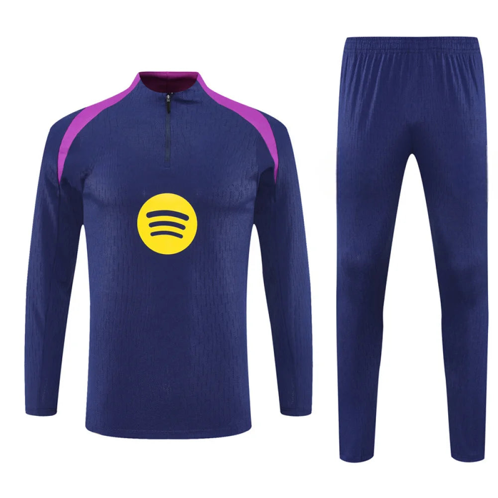 Chandal Barcelona 25-26 media cremallera Modelo 6 Chandal Media Cremallera