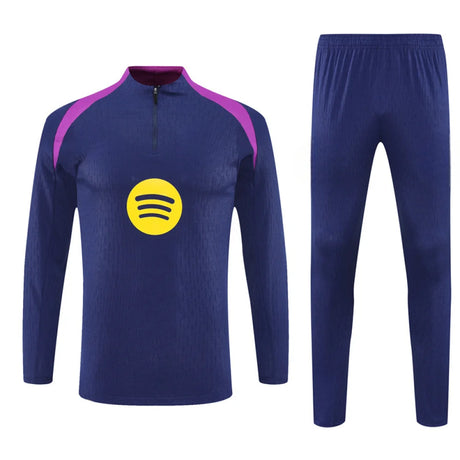 Chandal Barcelona 25-26 media cremallera Modelo 6 Chandal Media Cremallera