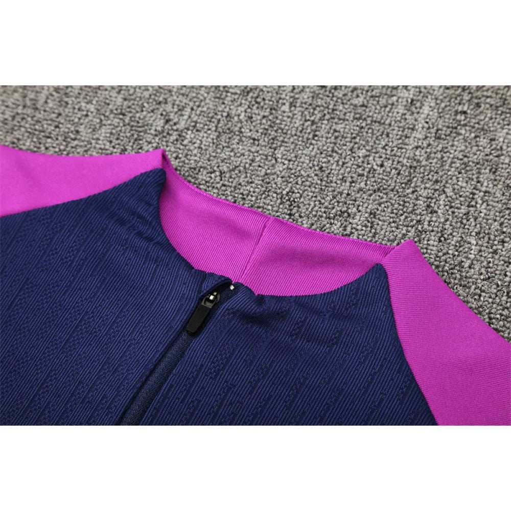 Chandal Barcelona 25-26 media cremallera Modelo 6 Chandal Media Cremallera