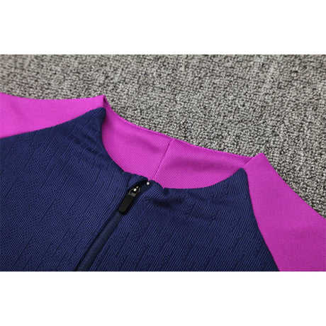 Chandal Barcelona 25-26 media cremallera Modelo 6 Chandal Media Cremallera