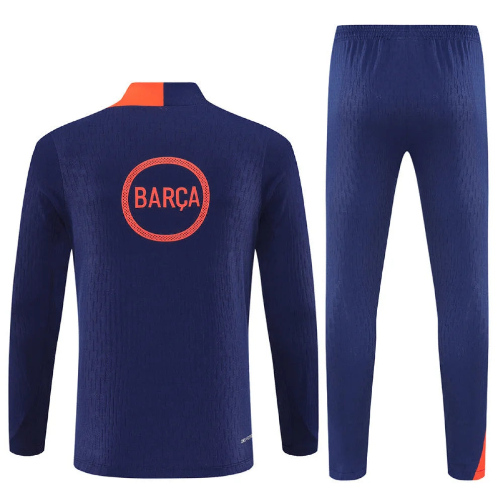 Chandal Barcelona 25-26 media cremallera Modelo 7 Chandal Media Cremallera
