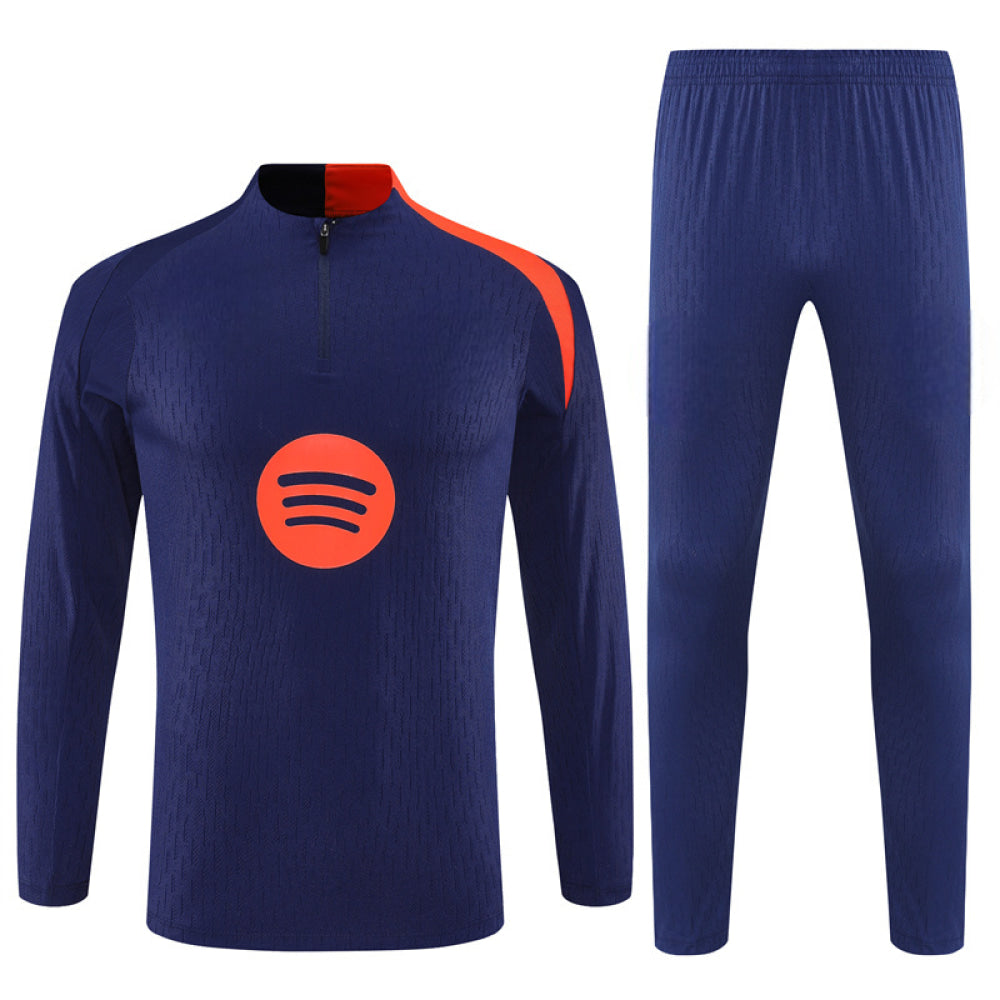Chandal Barcelona 25-26 media cremallera Modelo 7 Chandal Media Cremallera