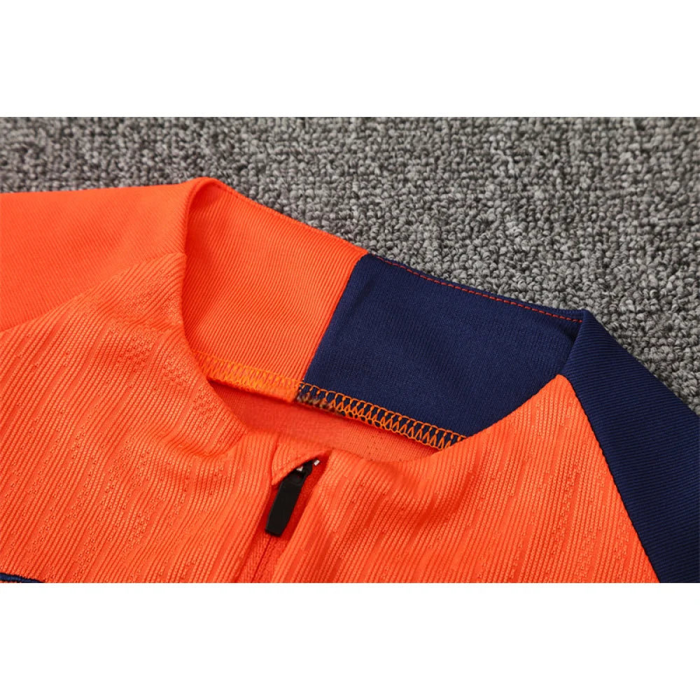 Chandal Barcelona 25-26 media cremallera Modelo 8 Chandal Media Cremallera