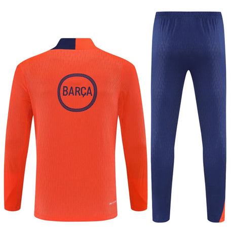 Chandal Barcelona 25-26 media cremallera Modelo 8 Chandal Media Cremallera