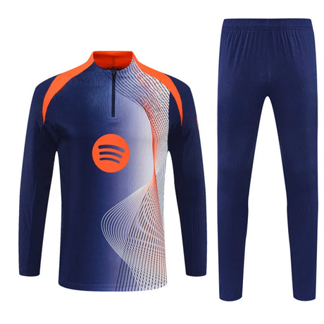 Chandal Barcelona 25-26 media cremallera Modelo 9 Chandal Media Cremallera