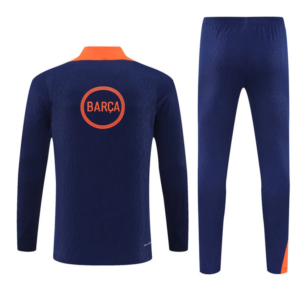 Chandal Barcelona 25-26 media cremallera Modelo 9 Chandal Media Cremallera