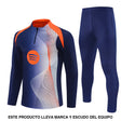 Chandal Barcelona 25-26 media cremallera Modelo 9 Chandal Media Cremallera