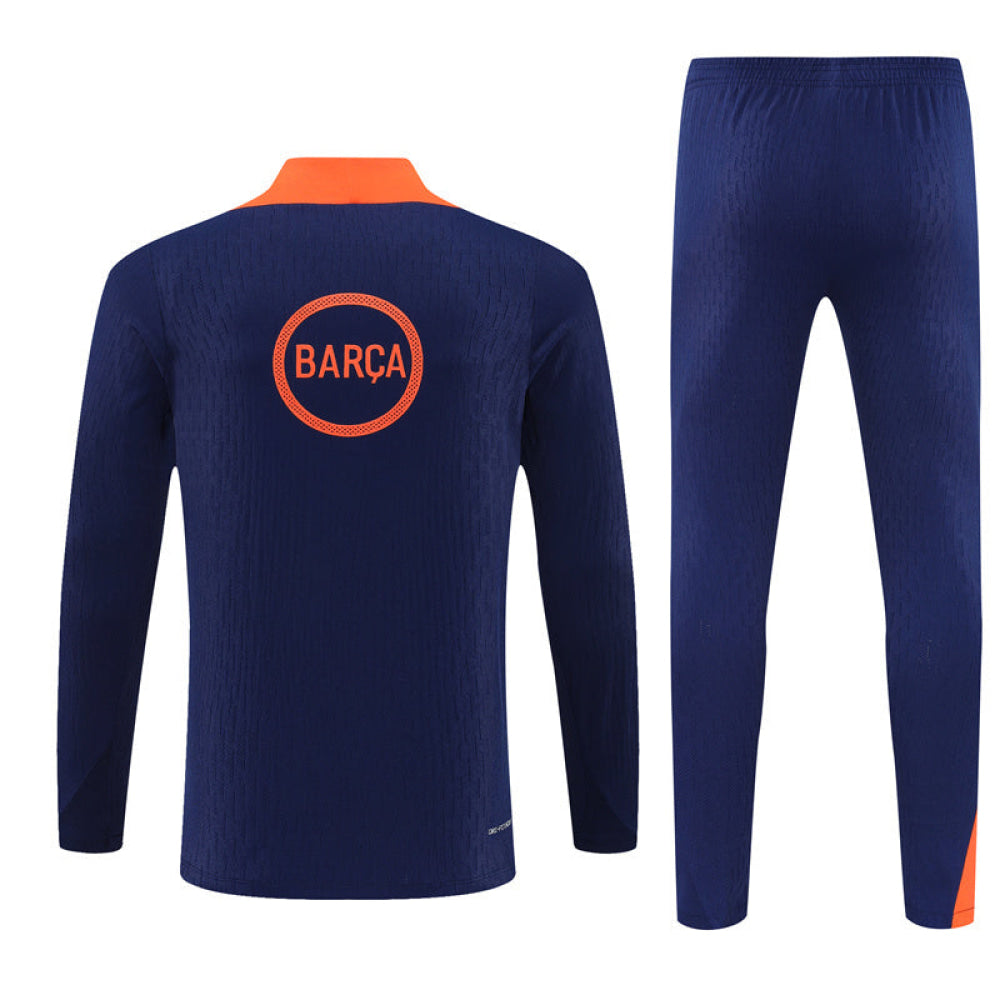 Chandal Barcelona 25-26 media cremallera Modelo 9 Chandal Media Cremallera