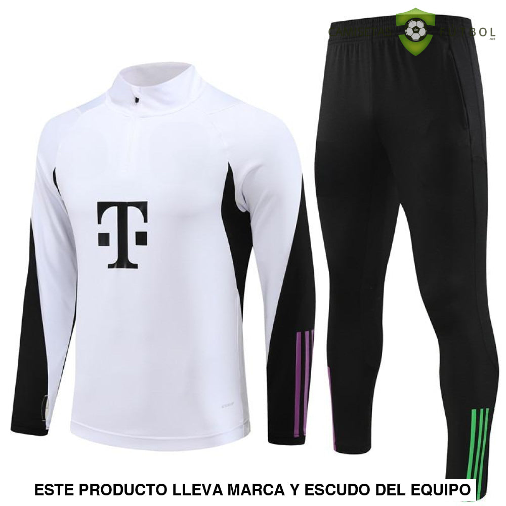Chandal Bayern De Munich 23 - 24 Media Cremallera Modelo 1 Ropa Deportiva