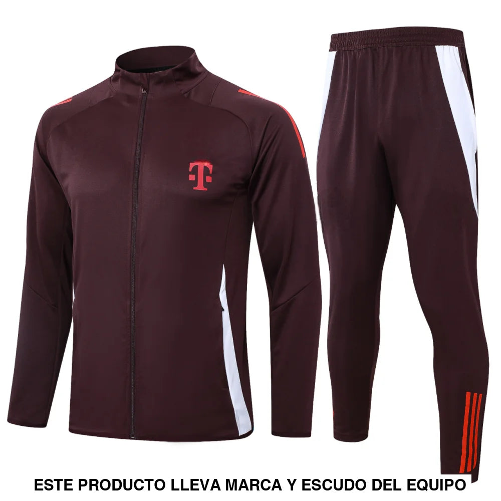 Chandal Bayern Munich 24-25 cremallera completa Modelo 2 Chandal Cremallera Completa