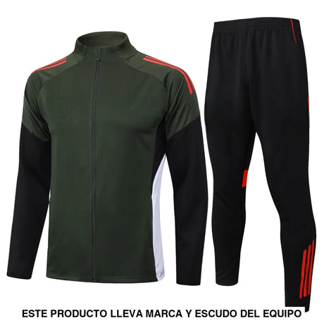 Chandal Bayern Munich 25-26 cremallera completa Modelo 4 Chandal Cremallera Completa