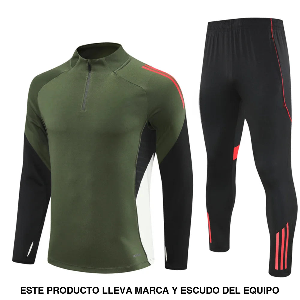 Chandal Bayern Munich 25-26 media cremallera Modelo 2 Chandal Media Cremallera