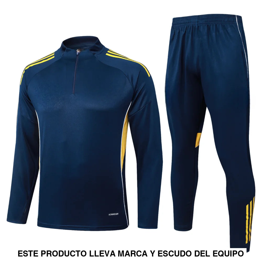 Chandal Boca Juniors 25-26 media cremallera Modelo 2 Chandal Media Cremallera