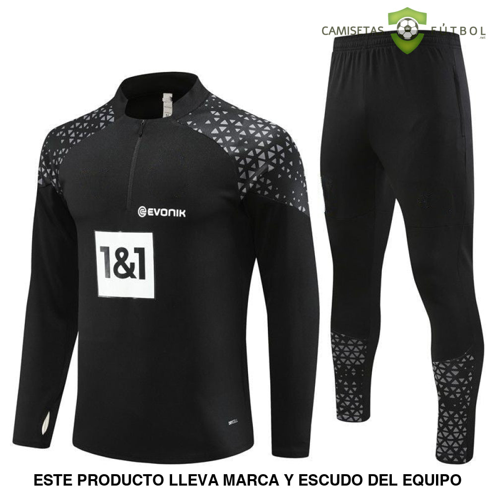 Chandal Borussia Dortmund 23-24 Media Cremallera Modelo 2 Ropa Deportiva