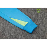 Tuta calcio Brasile 24-25 mezza zip con cappuccio Modello 1 abbigliamento sportivo
