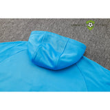 Tuta calcio Brasile 24-25 mezza zip con cappuccio Modello 1 abbigliamento sportivo