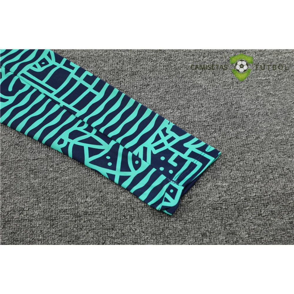 Tuta calcio Brasile 24-25 mezza zip Modello 3 abbigliamento sportivo