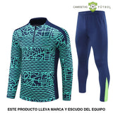 Tuta calcio Brasile 24-25 mezza zip Modello 3 abbigliamento sportivo