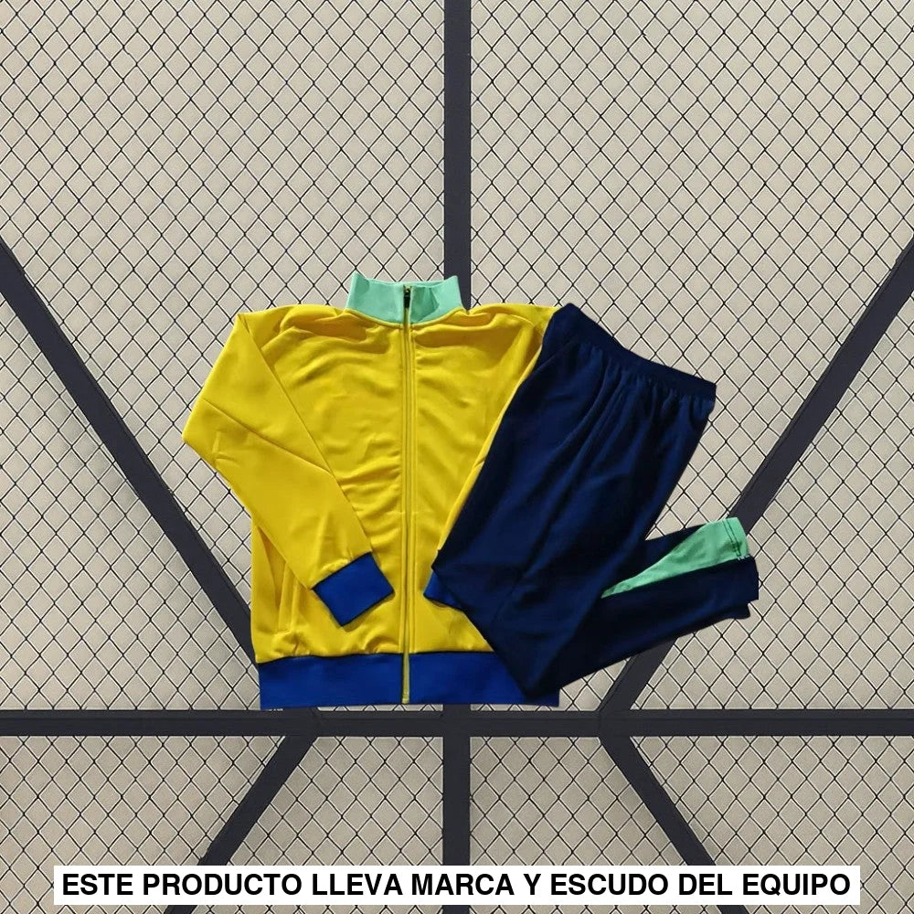 Chandal Brasil 25-26 cremallera completa Modelo 1 Chandal Cremallera Completa
