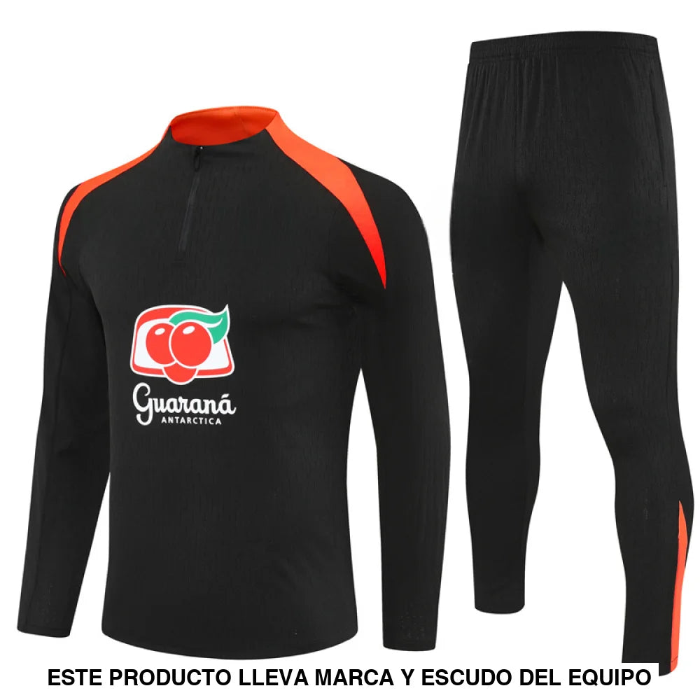 Chandal Brasil 25-26 media cremallera Modelo 1 Chandal Media Cremallera