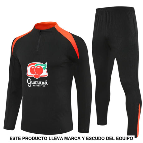 Chandal Brasil 25-26 media cremallera Modelo 1 Chandal Media Cremallera